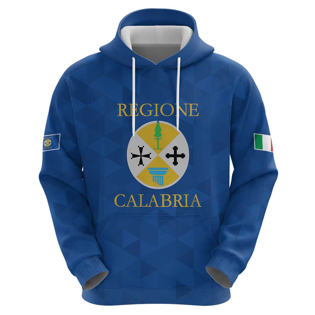 Personalized Italy Calabria Zip Hoodie Inspiration Flags Style