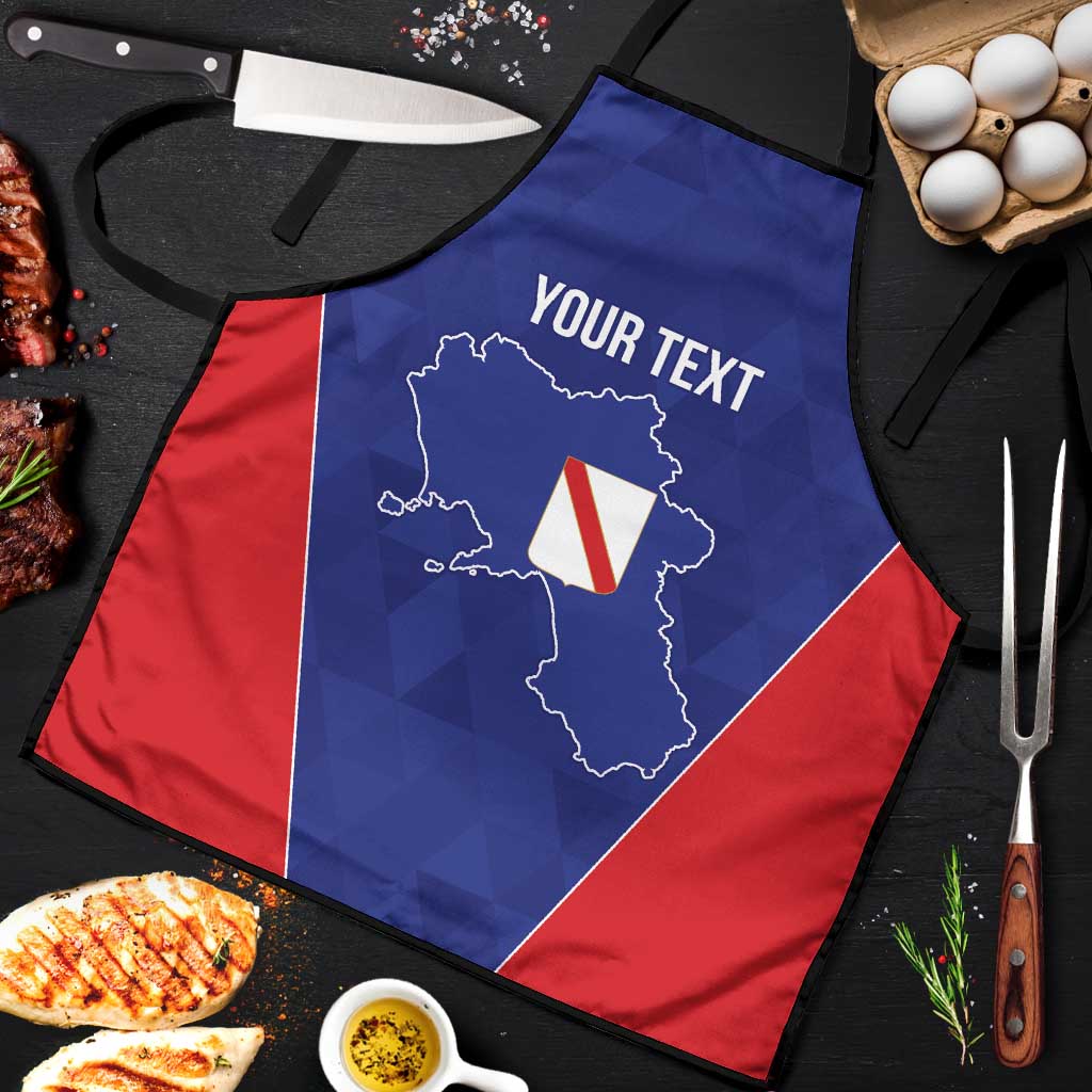 Personalized Italy Campania Apron Inspiration Flags Style - Wonder Print Shop