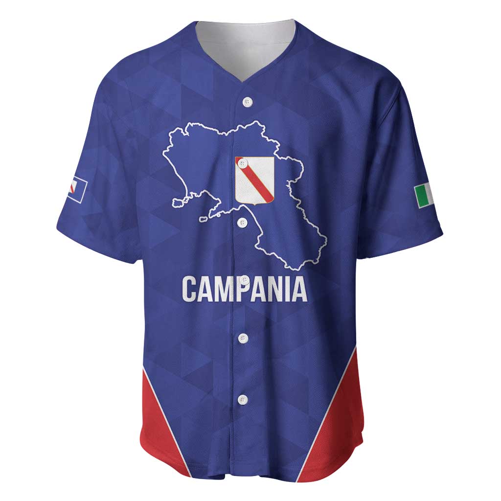 Personalized Italy Campania Baseball Jersey Inspiration Flags Style