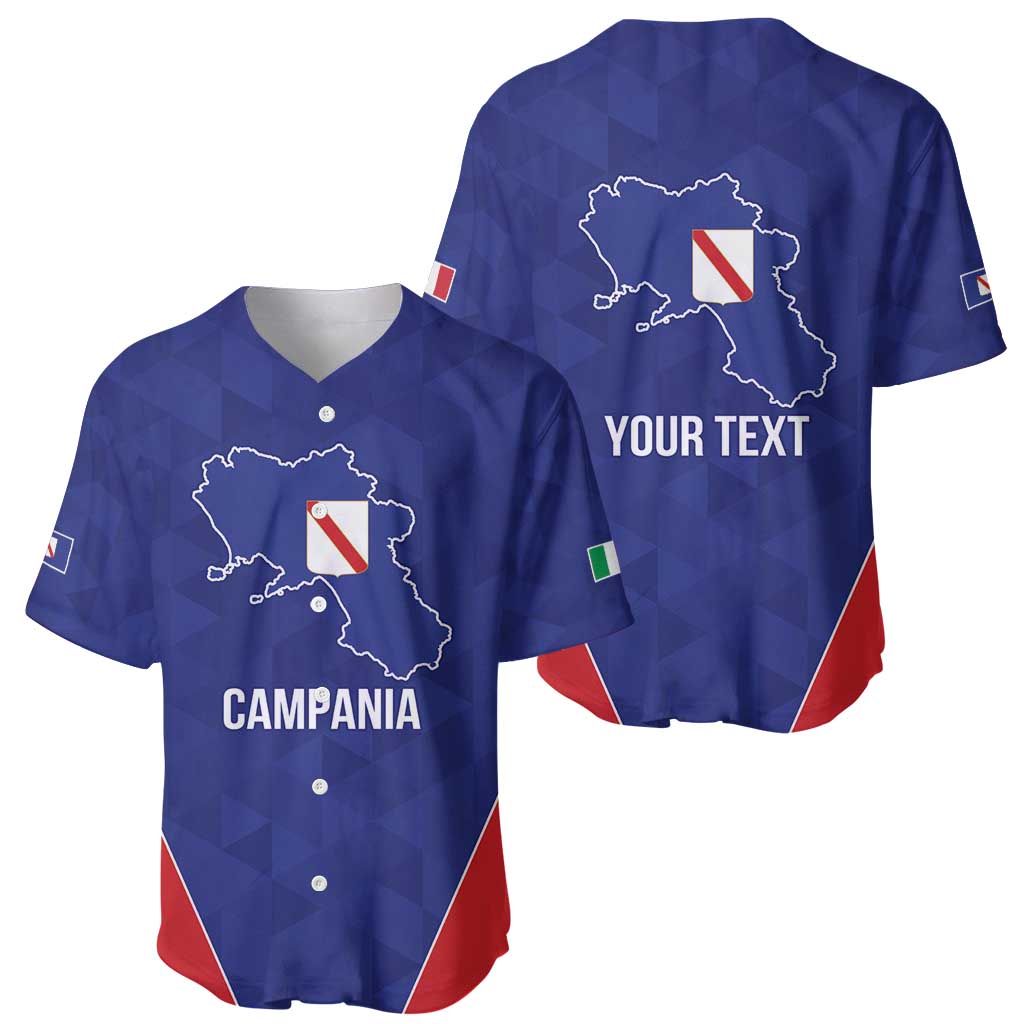 Personalized Italy Campania Baseball Jersey Inspiration Flags Style