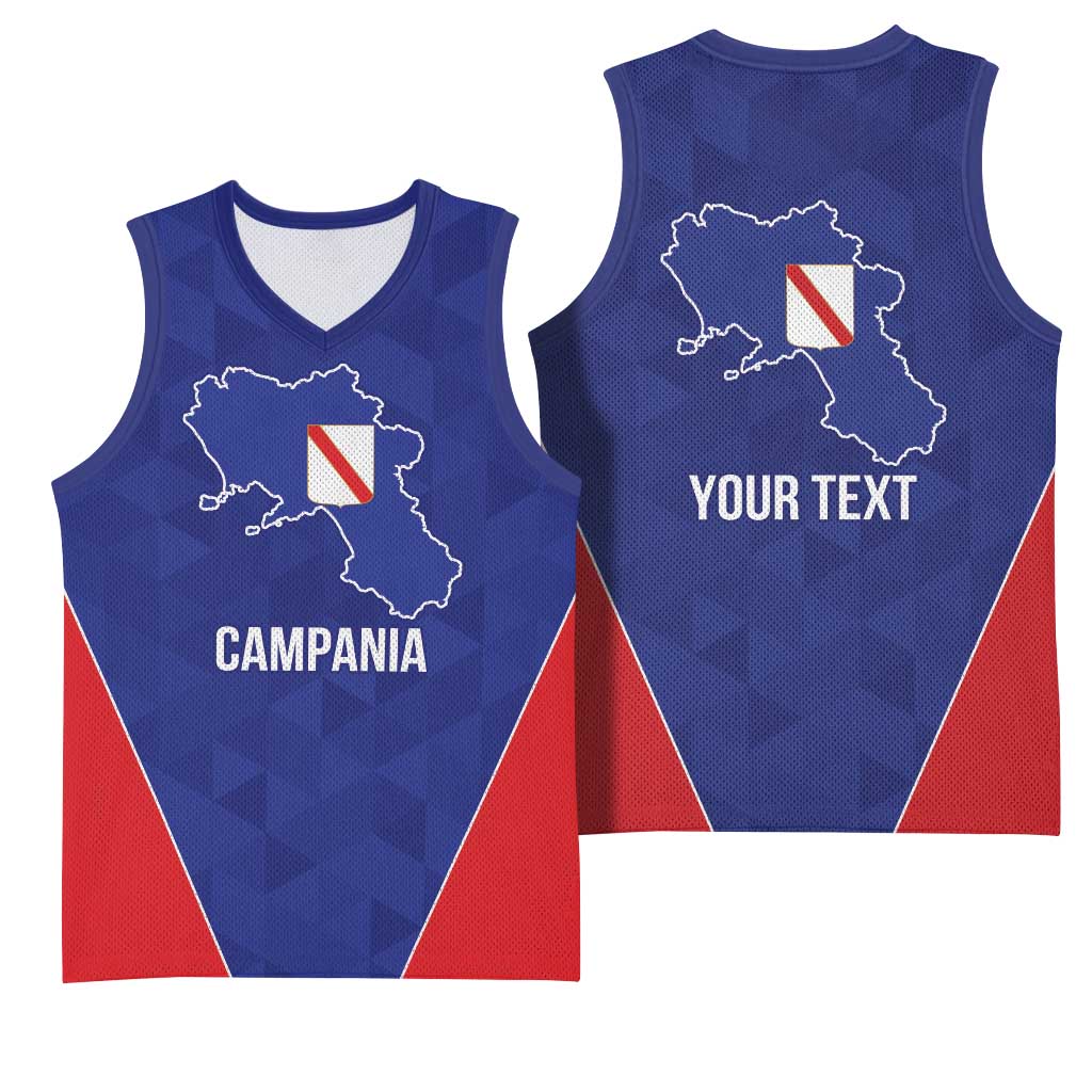 Personalized Italy Campania Basketball Jersey Inspiration Flags Style - Wonder Print Shop