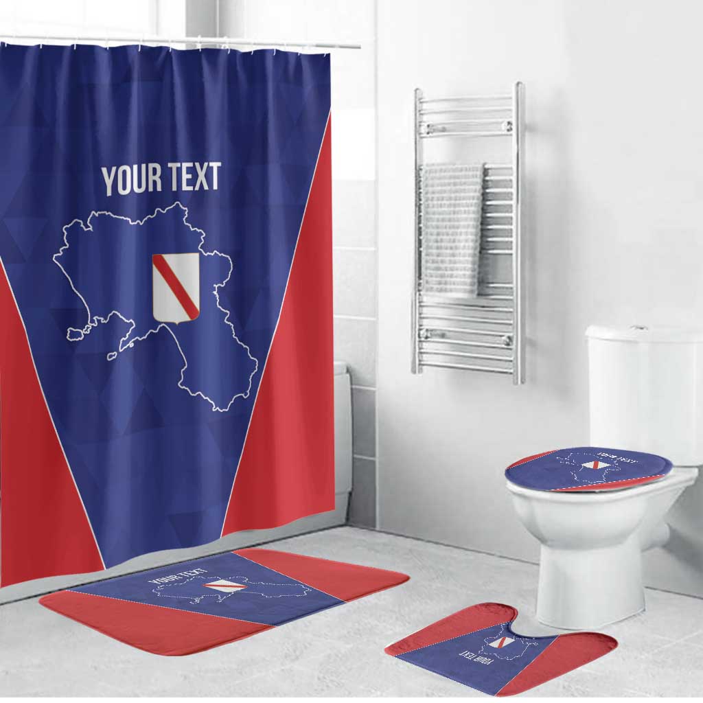 Personalized Italy Campania Bathroom Set Inspiration Flags Style - Wonder Print Shop