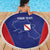 Personalized Italy Campania Beach Blanket Inspiration Flags Style