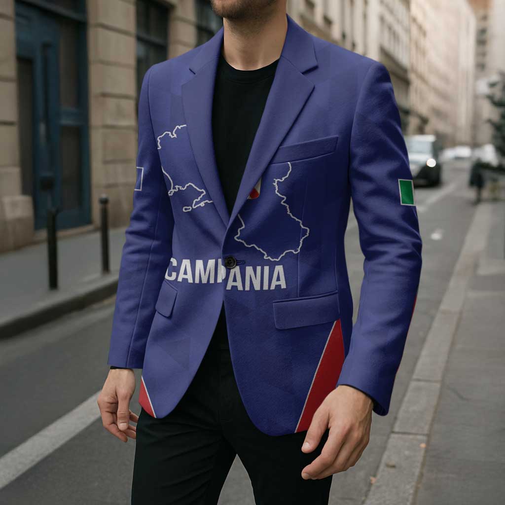 Personalized Italy Campania Blazer Inspiration Flags Style - Wonder Print Shop