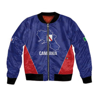 Personalized Italy Campania Bomber Jacket Inspiration Flags Style