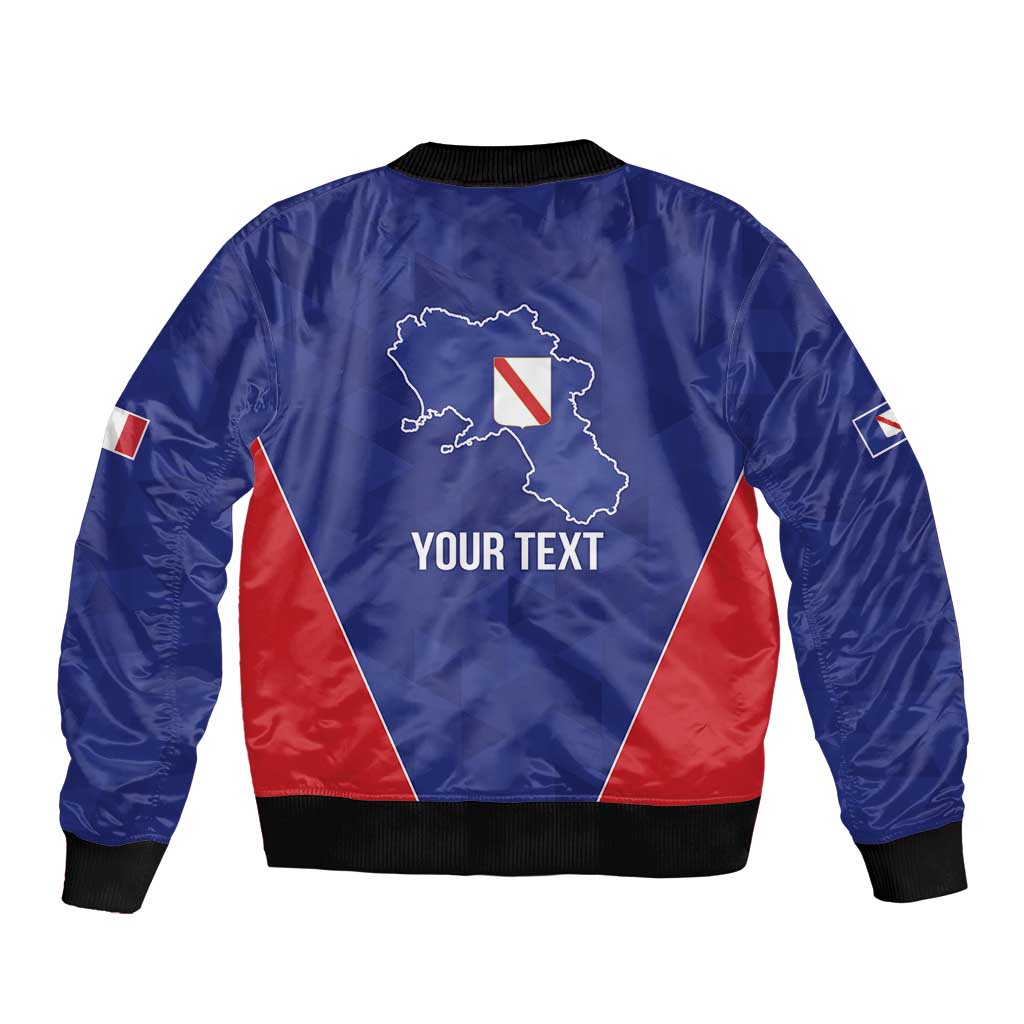 Personalized Italy Campania Bomber Jacket Inspiration Flags Style
