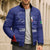 Personalized Italy Campania Bomber Puffer Jacket Inspiration Flags Style - Wonder Print Shop