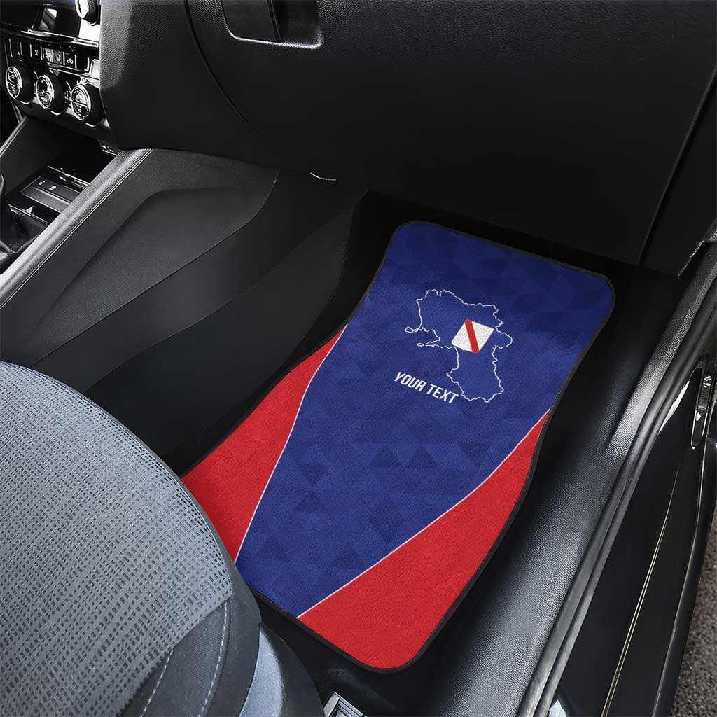 Personalized Italy Campania Car Mats Inspiration Flags Style