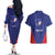 Personalized Italy Campania Couples Matching Off The Shoulder Long Sleeve Dress and Hawaiian Shirt Inspiration Flags Style