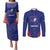 Personalized Italy Campania Couples Matching Puletasi and Long Sleeve Button Shirt Inspiration Flags Style