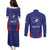 Personalized Italy Campania Couples Matching Puletasi and Long Sleeve Button Shirt Inspiration Flags Style