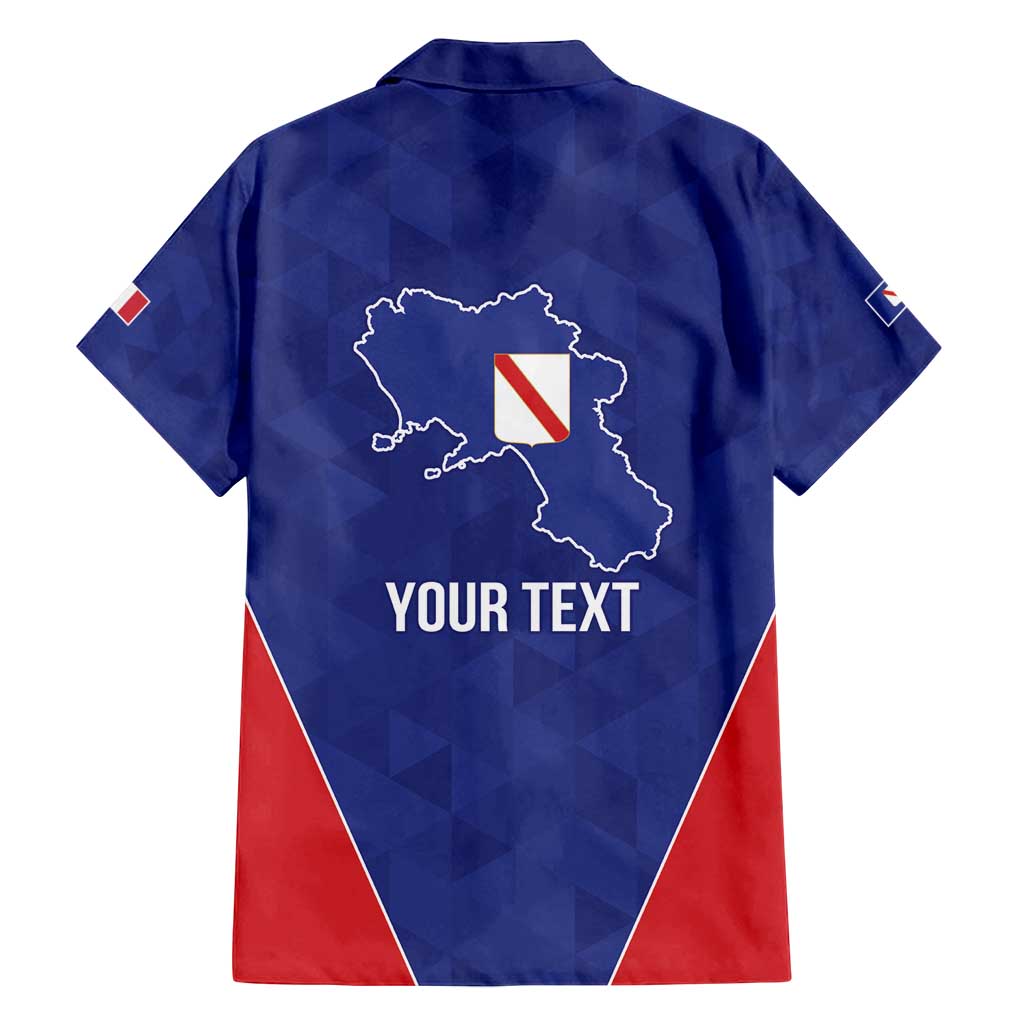 Personalized Italy Campania Family Matching Long Sleeve Bodycon Dress and Hawaiian Shirt Inspiration Flags Style