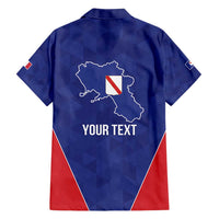 Personalized Italy Campania Family Matching Long Sleeve Bodycon Dress and Hawaiian Shirt Inspiration Flags Style