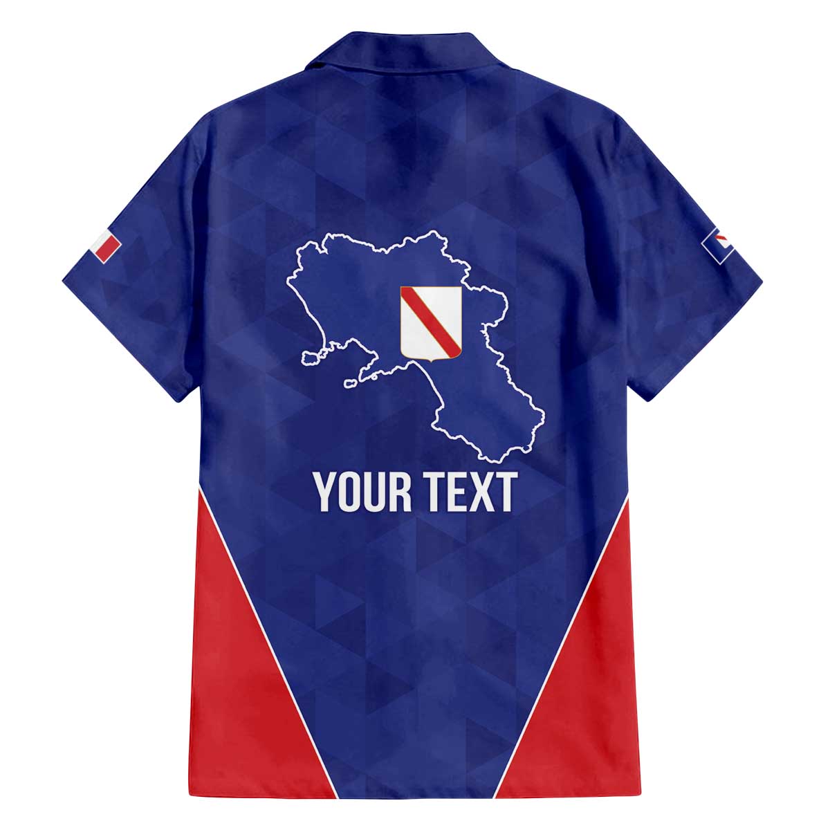 Personalized Italy Campania Family Matching Off The Shoulder Long Sleeve Dress and Hawaiian Shirt Inspiration Flags Style