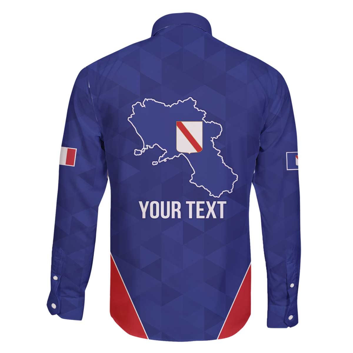 Personalized Italy Campania Family Matching Off The Shoulder Long Sleeve Dress and Hawaiian Shirt Inspiration Flags Style