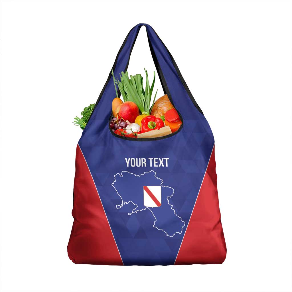 Personalized Italy Campania Grocery Bag Inspiration Flags Style