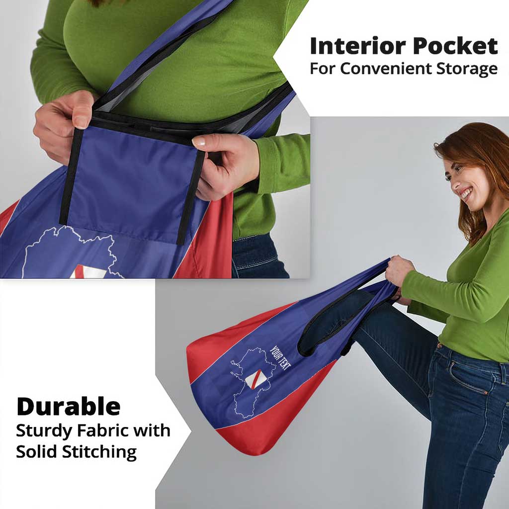 Personalized Italy Campania Grocery Bag Inspiration Flags Style