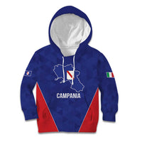 Personalized Italy Campania Kid Hoodie Inspiration Flags Style