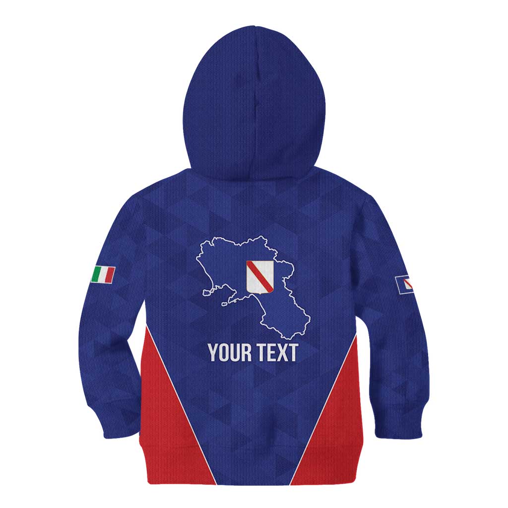 Personalized Italy Campania Kid Hoodie Inspiration Flags Style