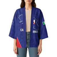 Personalized Italy Campania Kimono Inspiration Flags Style - Wonder Print Shop