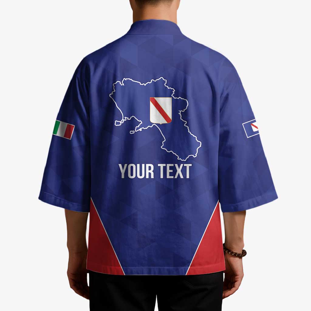 Personalized Italy Campania Kimono Inspiration Flags Style - Wonder Print Shop