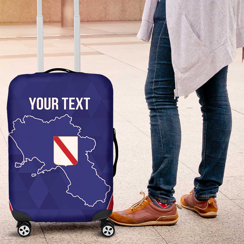 Personalized Italy Campania Luggage Cover Inspiration Flags Style