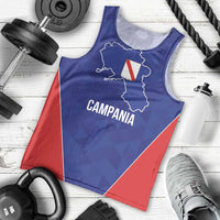 Personalized Italy Campania Men Tank Top Inspiration Flags Style