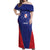 Personalized Italy Campania Off Shoulder Maxi Dress Inspiration Flags Style
