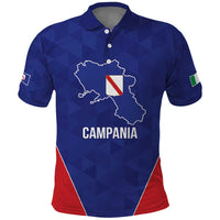 Personalized Italy Campania Polo Shirt Inspiration Flags Style