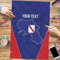 Personalized Italy Campania Puzzle Inspiration Flags Style - Wonder Print Shop