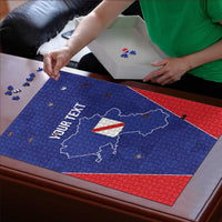 Personalized Italy Campania Puzzle Inspiration Flags Style - Wonder Print Shop