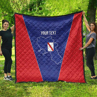 Personalized Italy Campania Quilt Inspiration Flags Style