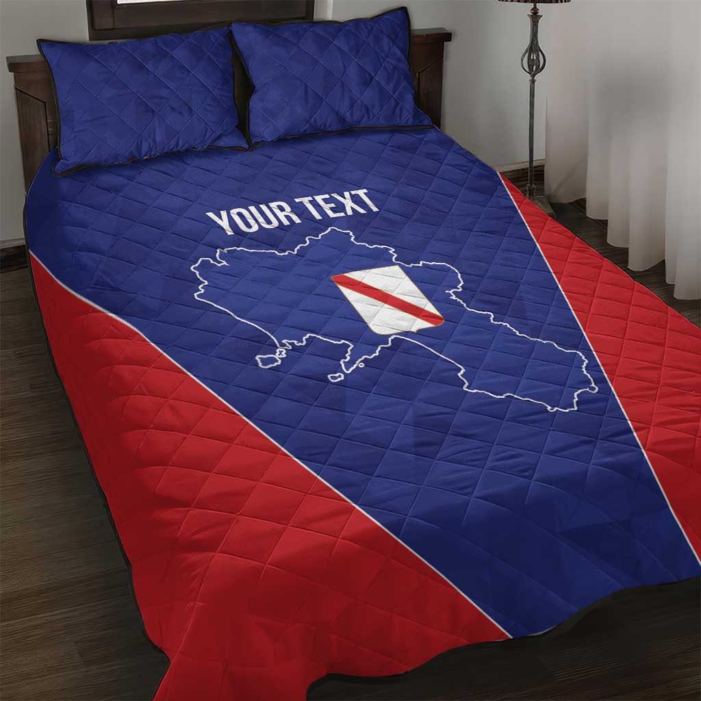 Personalized Italy Campania Quilt Bed Set Inspiration Flags Style