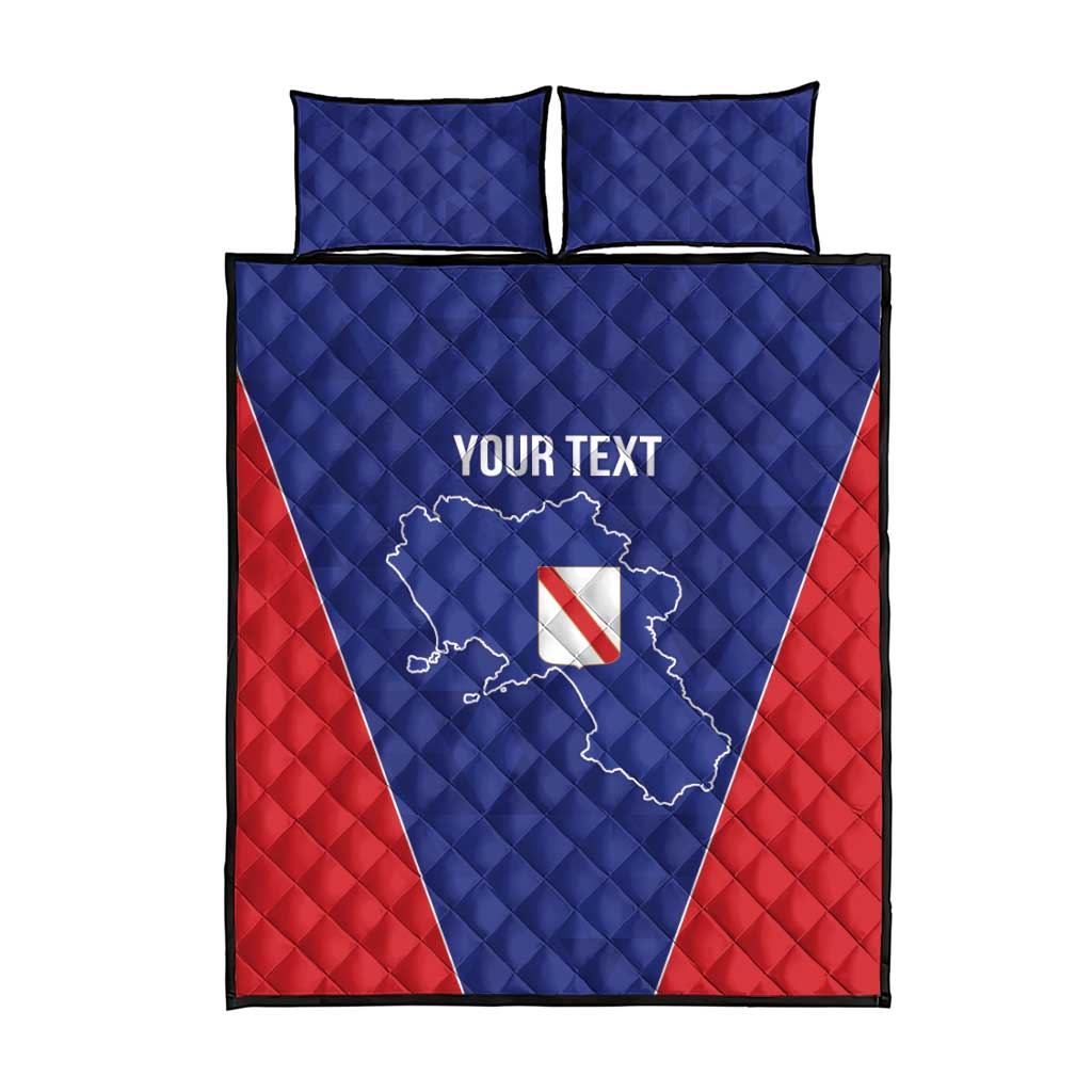 Personalized Italy Campania Quilt Bed Set Inspiration Flags Style