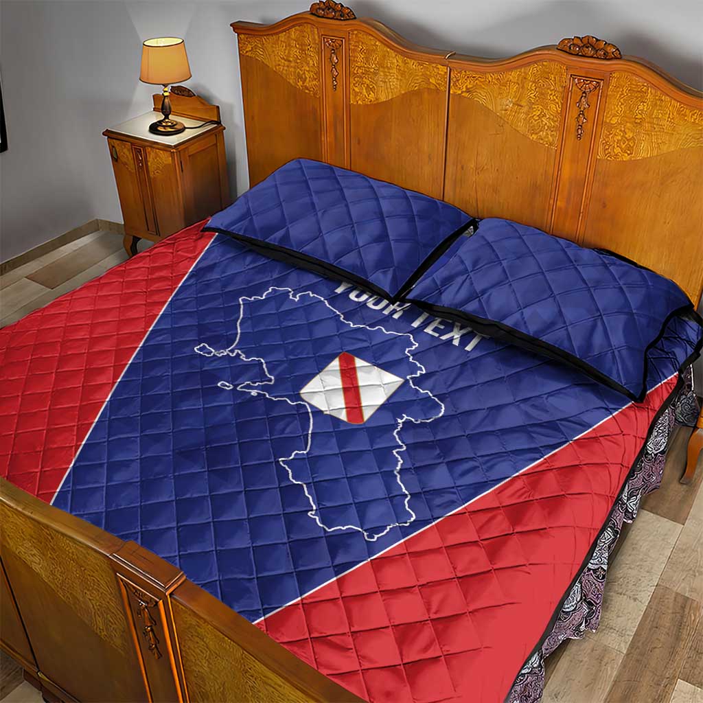 Personalized Italy Campania Quilt Bed Set Inspiration Flags Style