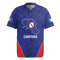 Personalized Italy Campania Rugby Jersey Inspiration Flags Style