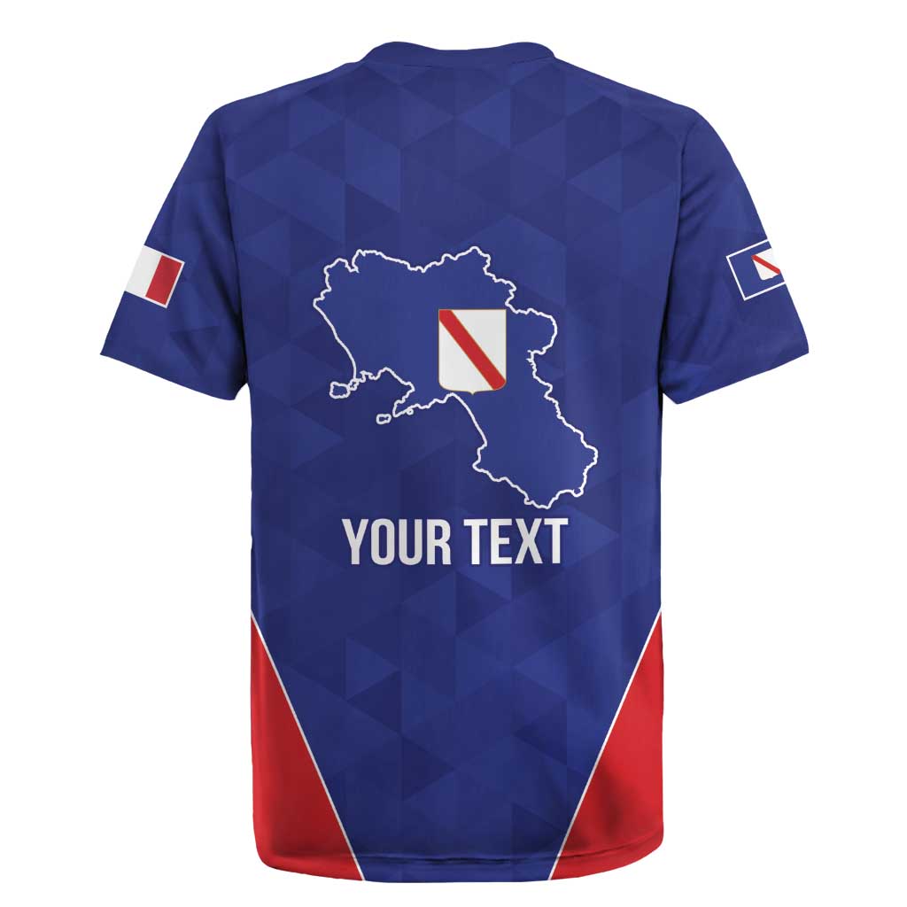 Personalized Italy Campania Rugby Jersey Inspiration Flags Style