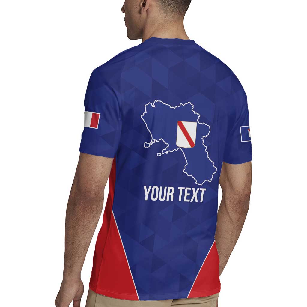 Personalized Italy Campania Rugby Jersey Inspiration Flags Style