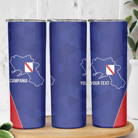 Personalized Italy Campania Skinny Tumbler Inspiration Flags Style