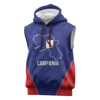 Personalized Italy Campania Sleeveless Hoodie Inspiration Flags Style - Wonder Print Shop