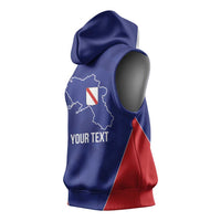 Personalized Italy Campania Sleeveless Hoodie Inspiration Flags Style - Wonder Print Shop