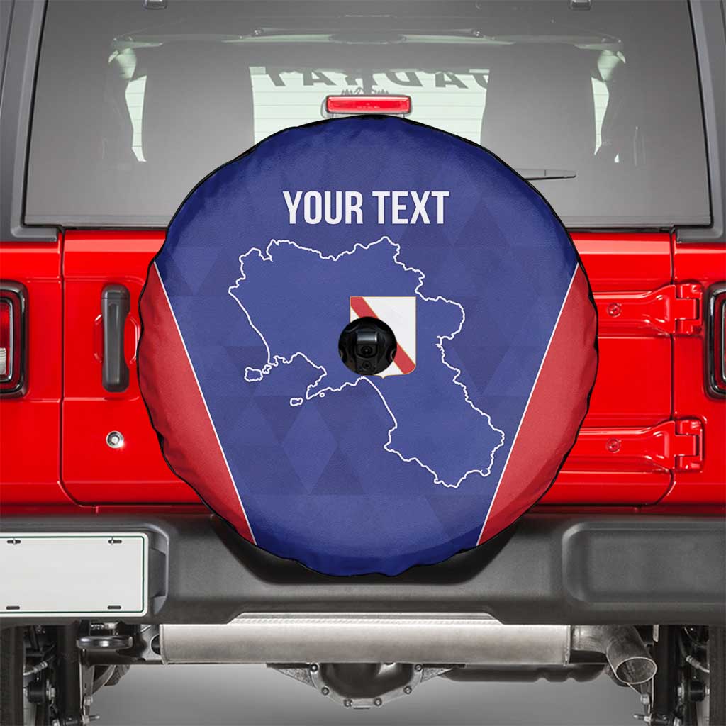 Personalized Italy Campania Spare Tire Cover Inspiration Flags Style