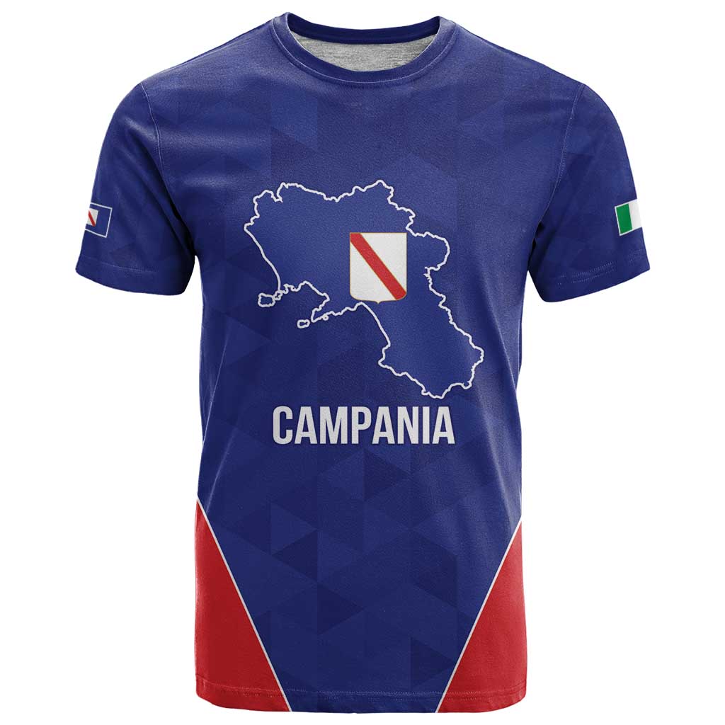 Personalized Italy Campania T Shirt Inspiration Flags Style