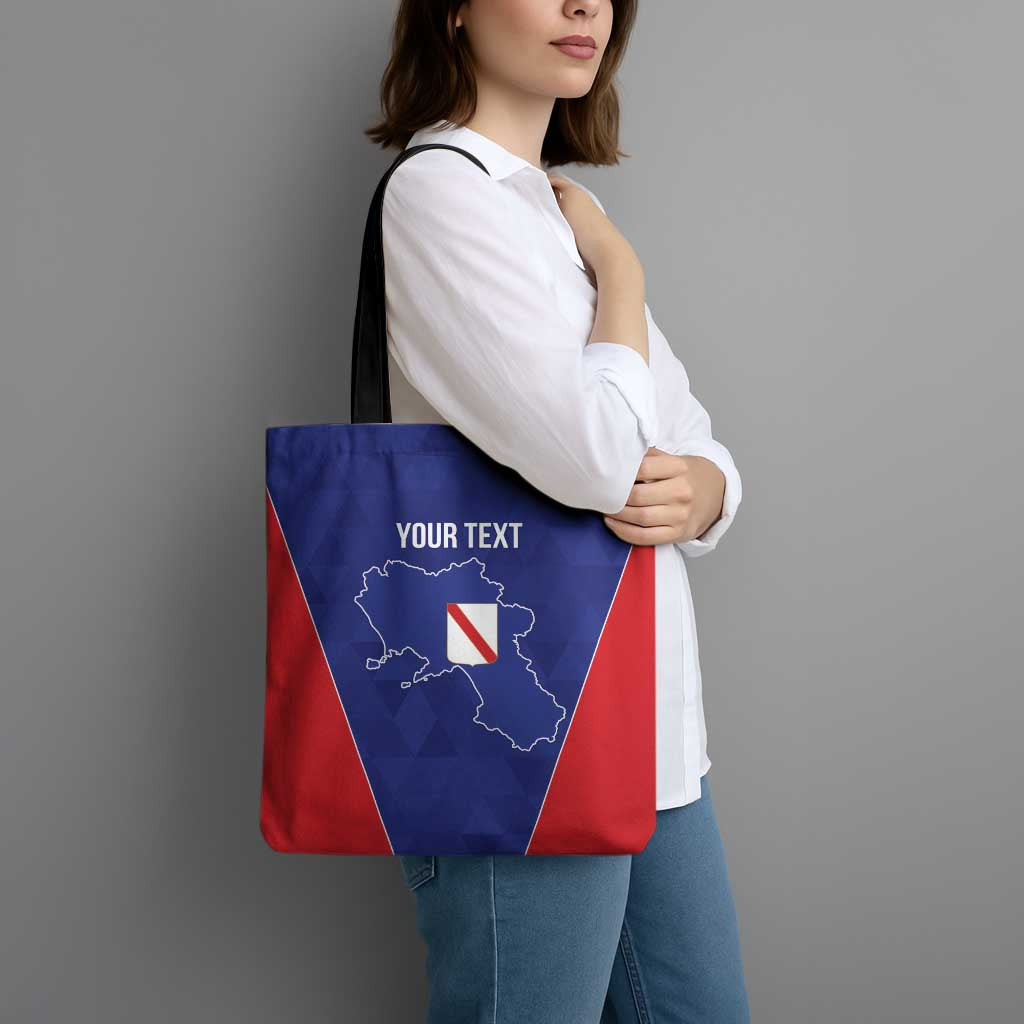 Personalized Italy Campania Tote Bag Inspiration Flags Style - Wonder Print Shop
