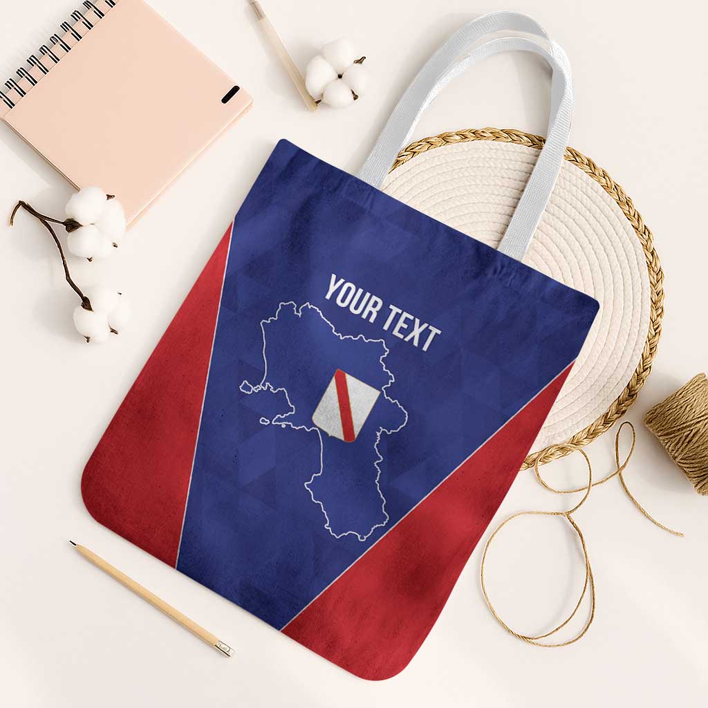 Personalized Italy Campania Tote Bag Inspiration Flags Style - Wonder Print Shop
