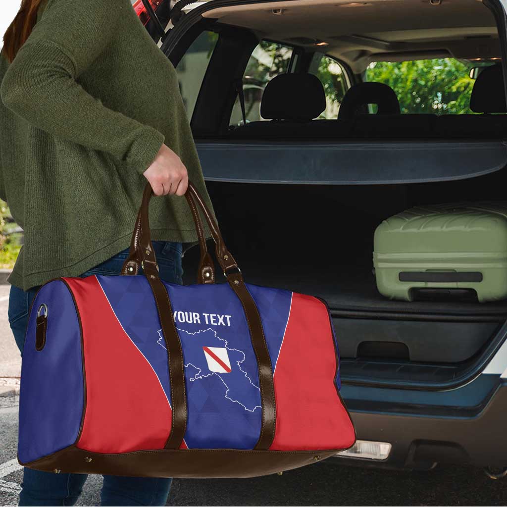 Personalized Italy Campania Travel Bag Inspiration Flags Style - Wonder Print Shop