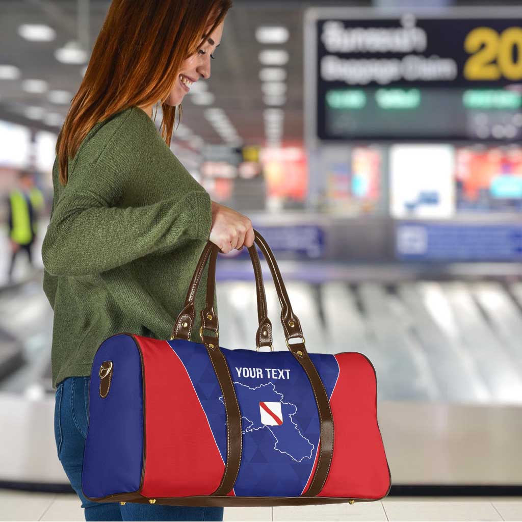 Personalized Italy Campania Travel Bag Inspiration Flags Style - Wonder Print Shop