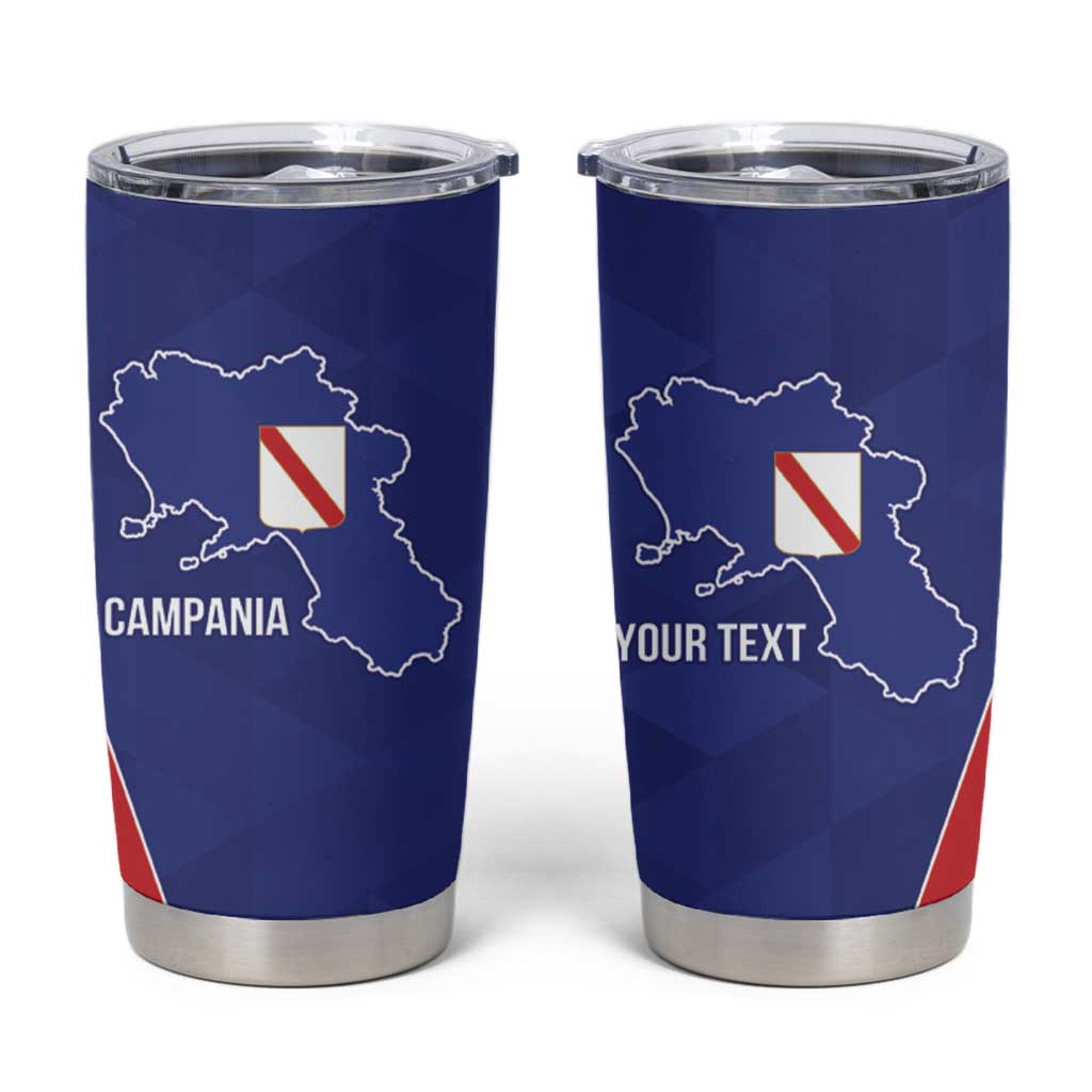 Personalized Italy Campania Tumbler Cup Inspiration Flags Style