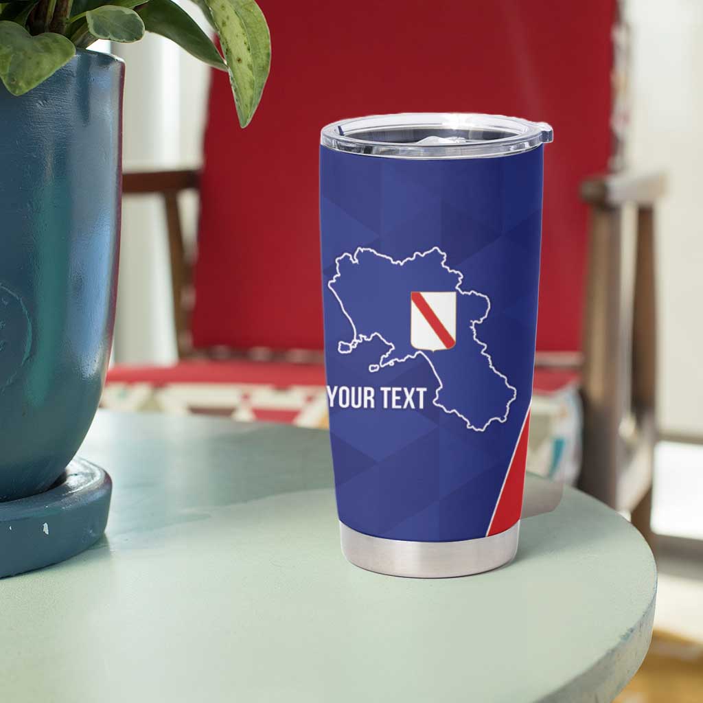 Personalized Italy Campania Tumbler Cup Inspiration Flags Style