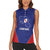 Personalized Italy Campania Women Sleeveless Polo Shirt Inspiration Flags Style